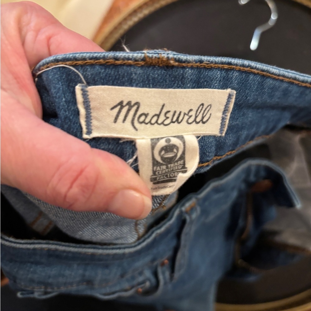 Madewell Blue Flare Jeans - Picture 3 of 3